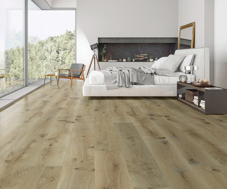 Tesoro Woods Broad French Oak Nice engineered hardwood flooring - room scene