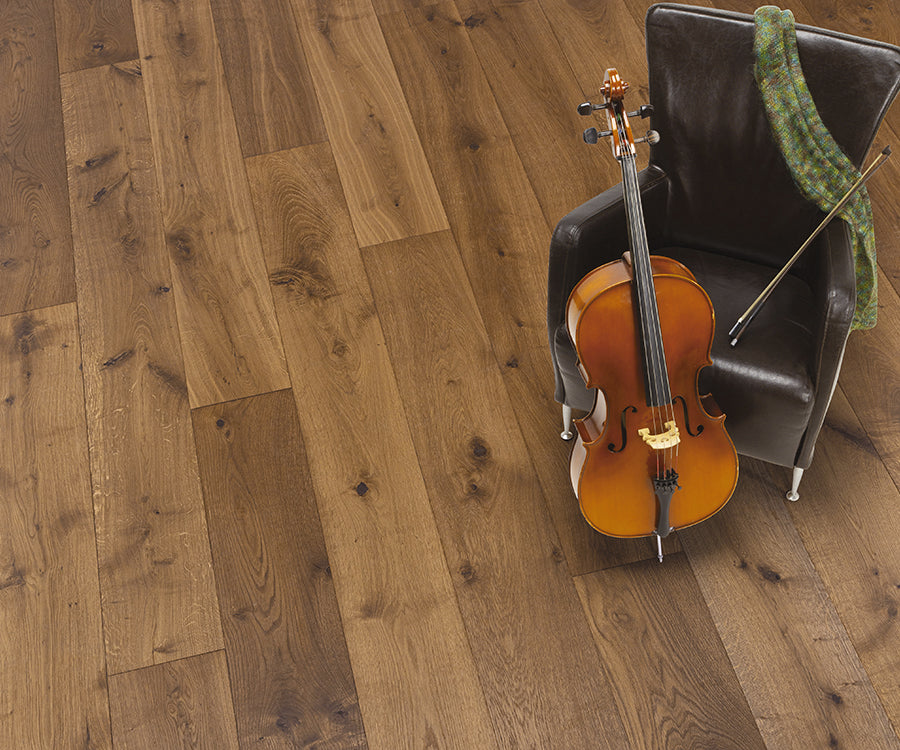 Tesoro Woods Broad French Oak Paris engineered hardwood flooring - room scene