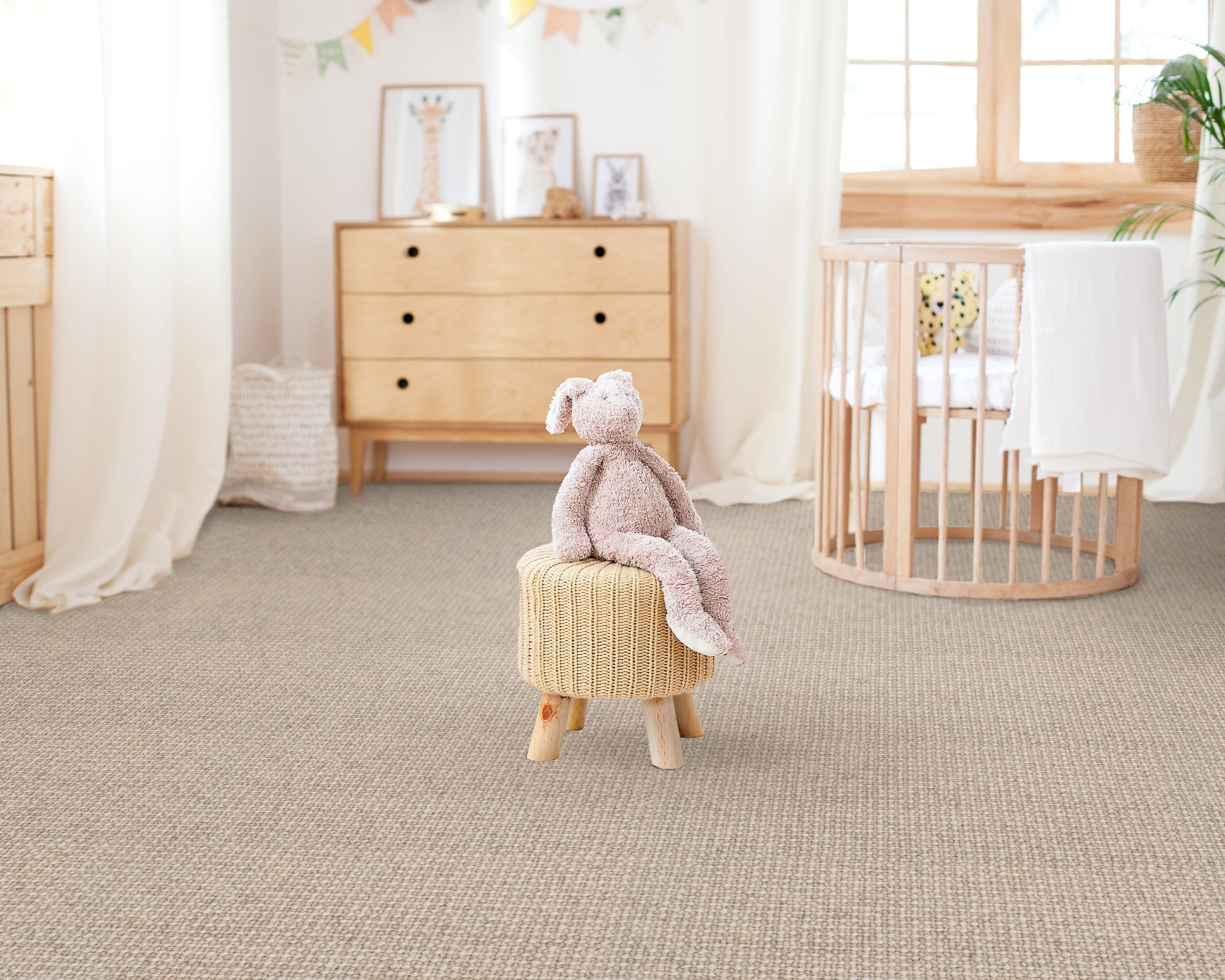 Stanton Broadloom Wool Carpet Barrier – 13 ft 6 in wide room scene - GreenFlooringSupply.com