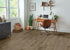 Tesoro Woods Copper Mountain White Oak Sandstone engineered hardwood flooring - room scene