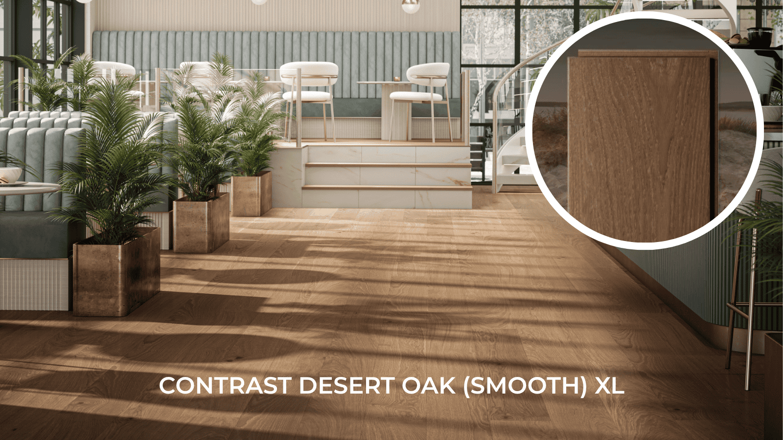 Bjelin Contrast Desert Oak flooring room scene - GreenFlooringSupply.com