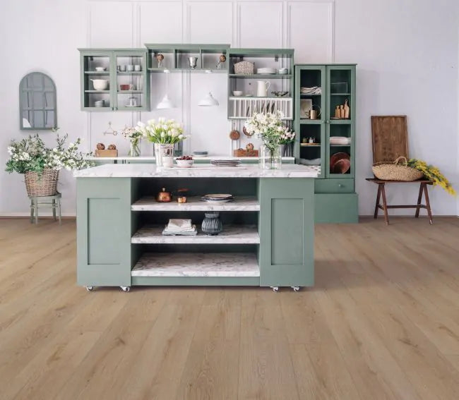 Coretec Plus Enhanced Linford Oak  7"x60" Plank - GreenFlooringSupply.com