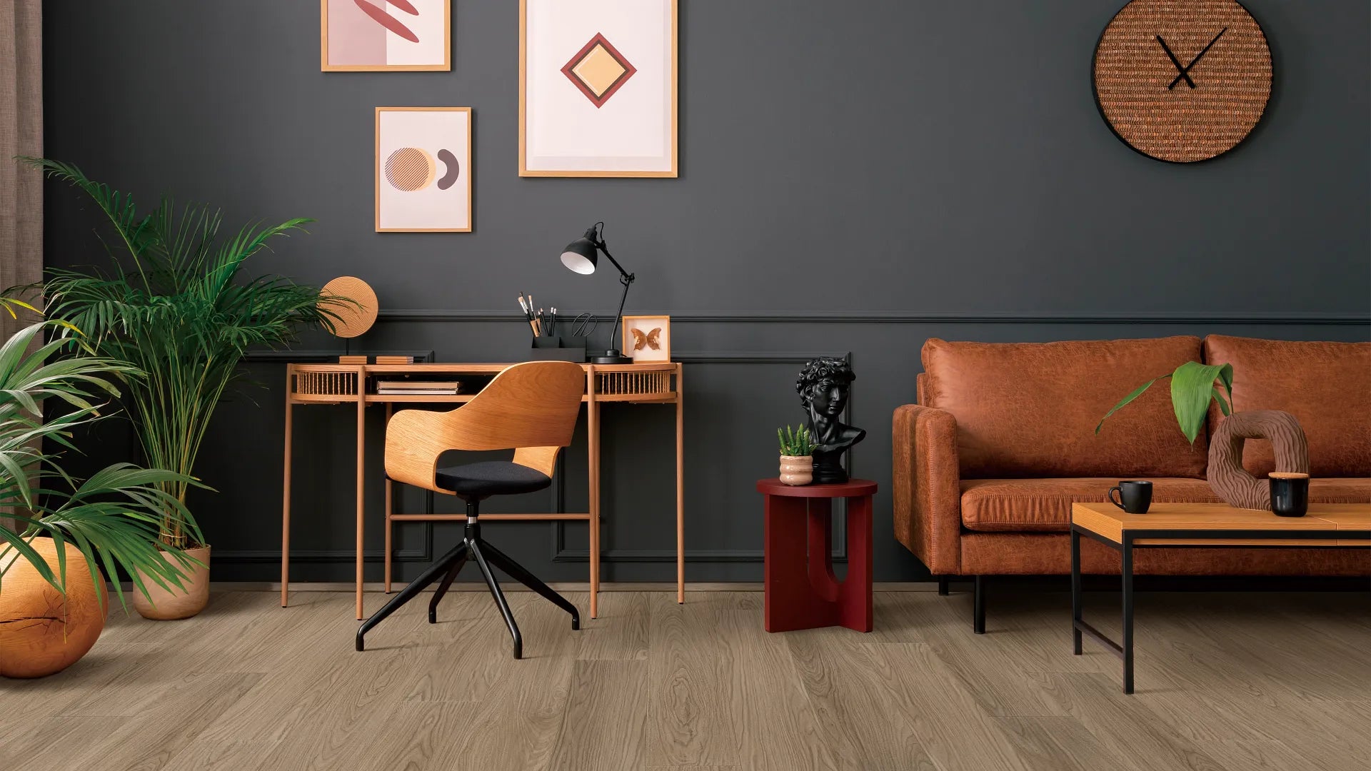 Coretec Pro Plus XL Enhanced Cardington Walnut 9" - GreenFlooringSupply.com