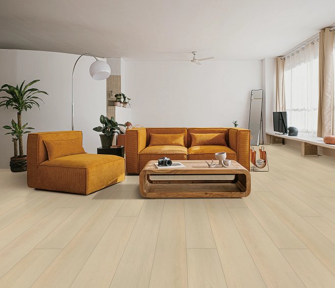 Coretec Plus XL Enhanced Champagne Mist Oak - 9" - GreenFlooringSupply.com