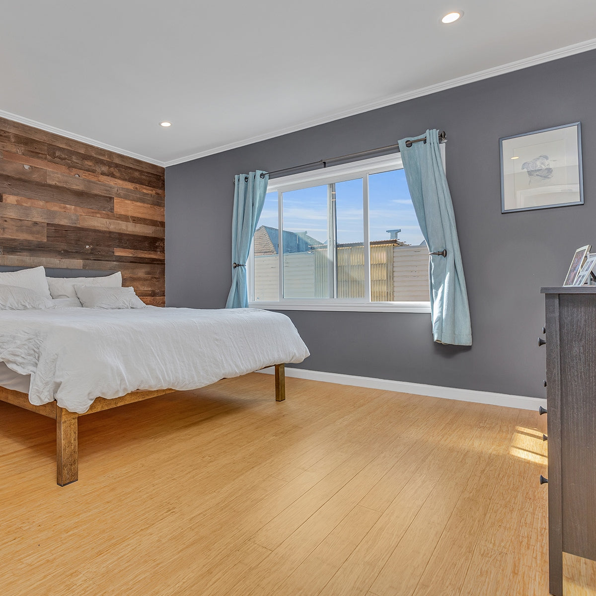 Tesoro Woods Engineered Bamboo Honey flooring - room scene