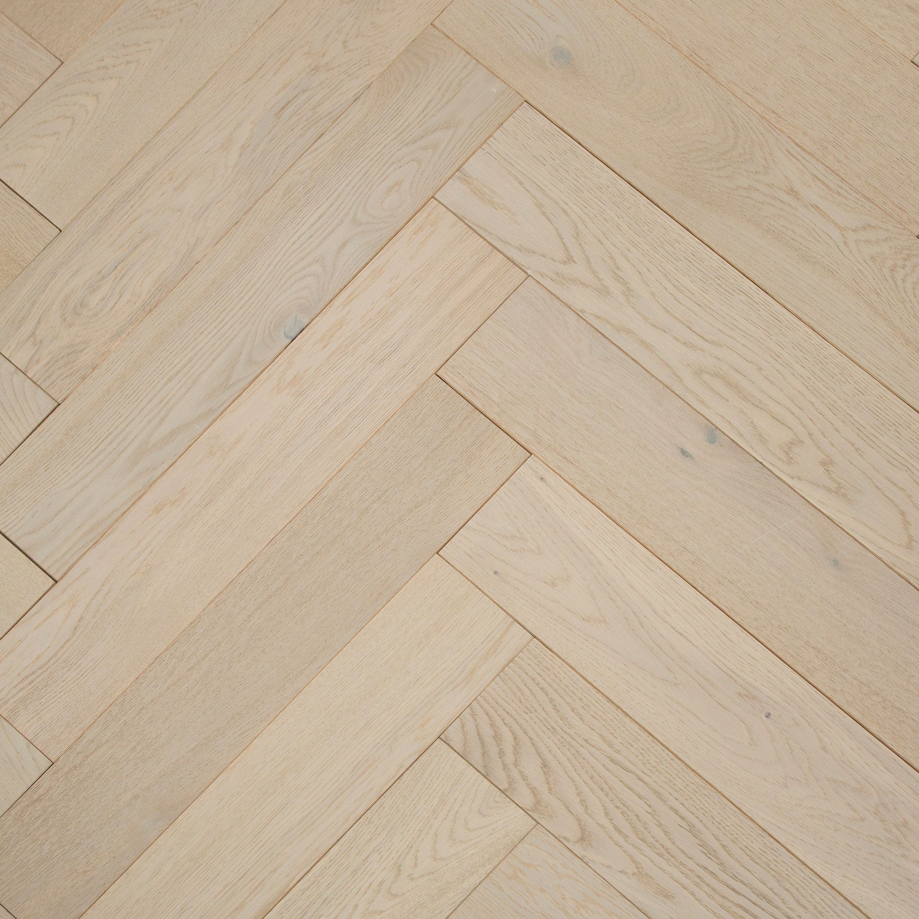Tesoro Woods French Oak Herringbone Camille engineered hardwood flooring - panel