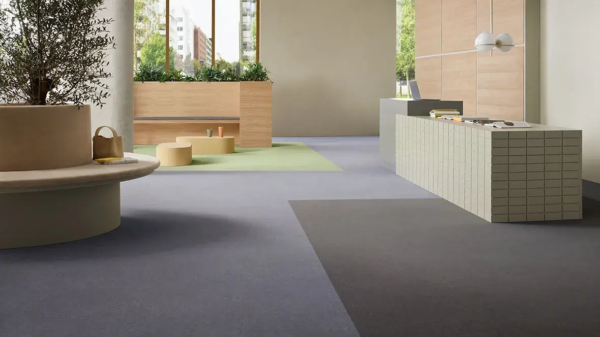 Flotex Penang sheet flooring room scene