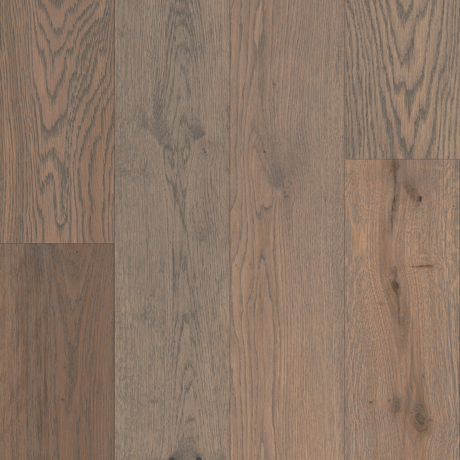Tesoro Woods Highland White Oak Solar engineered hardwood flooring - panel