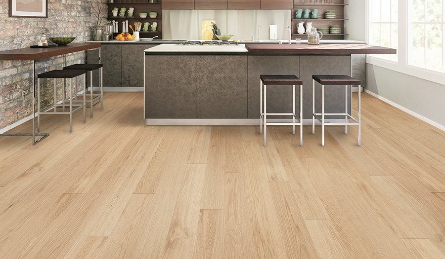 Tesoro Woods Noble French Oak Count engineered hardwood flooring room scene