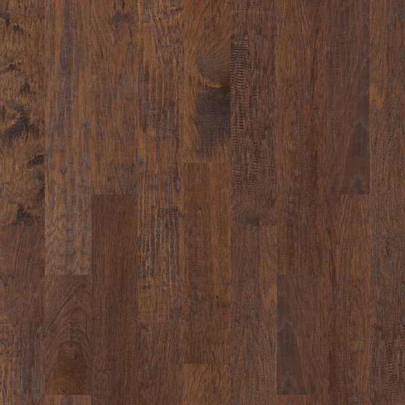 Shaw Repel Pebble Hill Hickory Engineered Hardwood Flooring - Weathered Saddle Mixed Width - GreenFlooringSupply.com