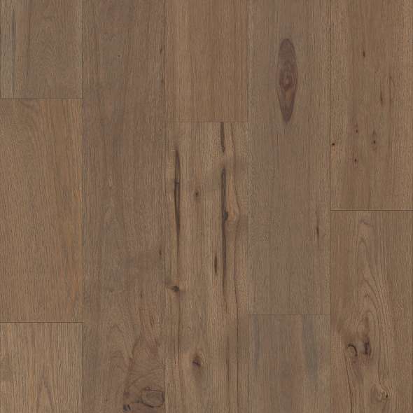 Shaw Castlewood Hickory Engineered Wood  - Greyfriar 7.5" - GreenFlooringSupply.com