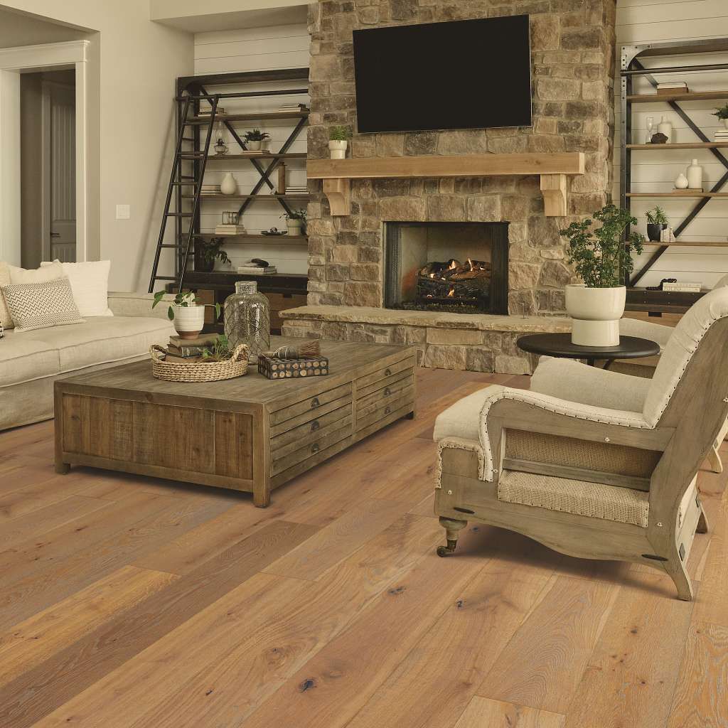 Shaw Expressions Oak Engineered Wood  - Watercolor 9.5" - GreenFlooringSupply.com