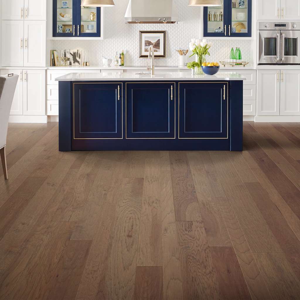Shaw Repel Pebble Hill Hickory Engineered Hardwood Flooring - Cassia Bark Mixed Width - GreenFlooringSupply.com