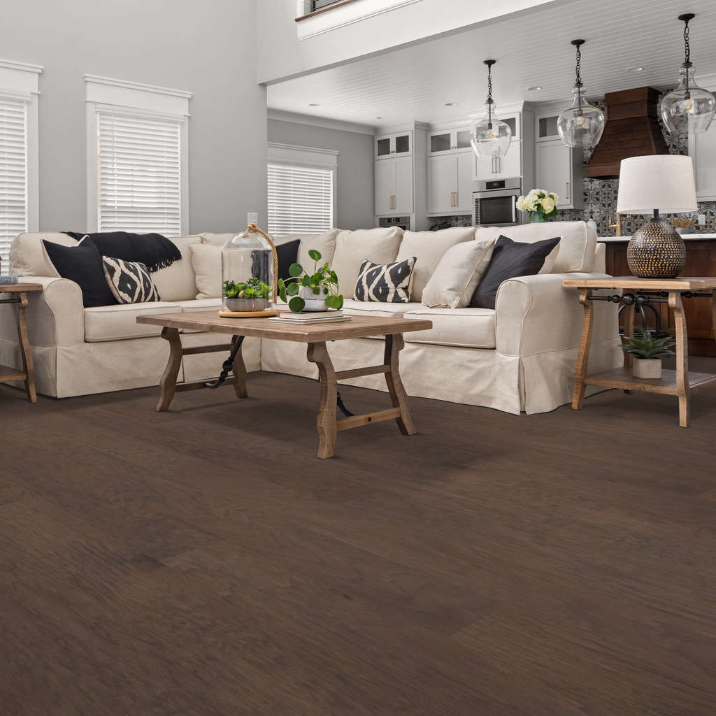 Shaw Repel Pebble Hill Hickory Engineered Hardwood Flooring - Pumice 6" - GreenFlooringSupply.com