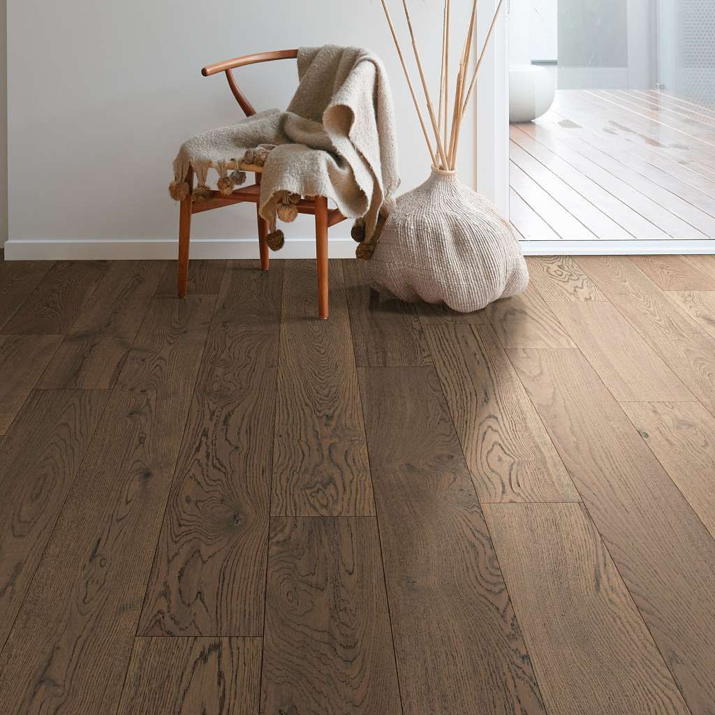 Shaw Utmost Oak Engineered Wood  - Grounded 7.5" - GreenFlooringSupply.com