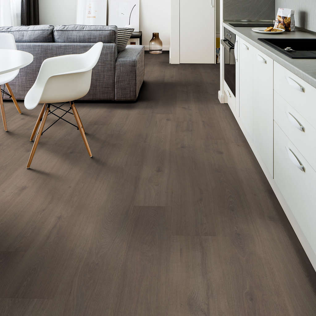 Shaw Waterproof Laminate Oak Crest - Northwood Gray - GreenFlooringSupply.com