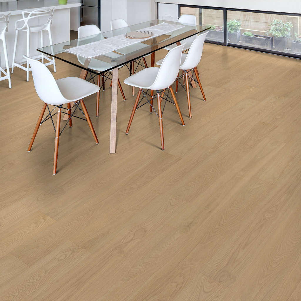 Shaw Waterproof Laminate Oak Crest - Sherwood Tan - GreenFlooringSupply.com