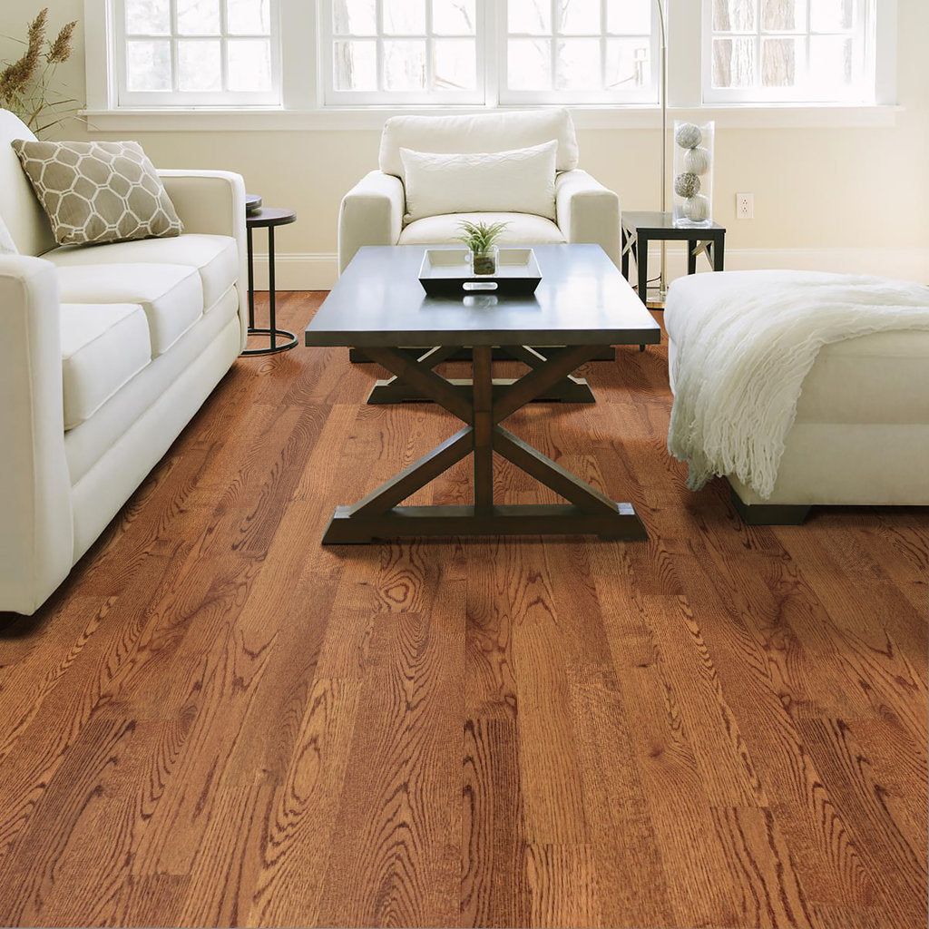 Shaw Epic Lineage Oak  Hardwood Flooring - Gunstock 3" - GreenFlooringSupply.com