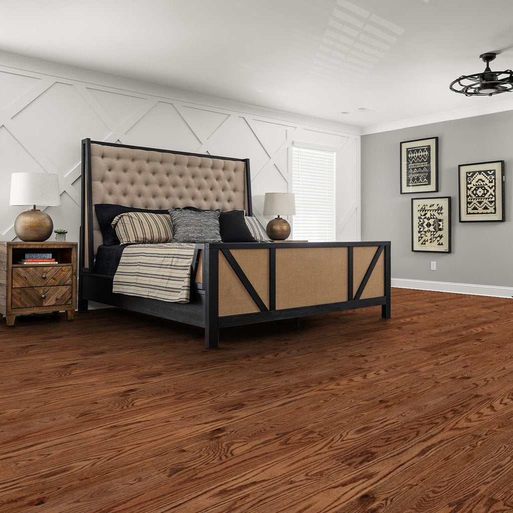 Shaw Epic Lineage Oak  Hardwood Flooring - Saddle 5" - GreenFlooringSupply.com