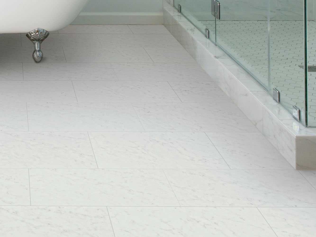 Shaw Floorte Pro Paragon Tile Plus - Bianco 12"x24" - GreenFlooringSupply.com