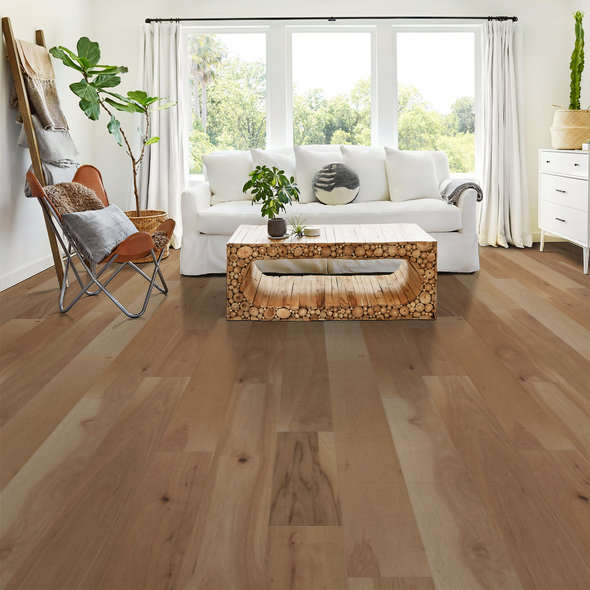 Shaw Repel Americana Hickory Engineered Hardwood Flooring - Spirit - GreenFlooringSupply.com
