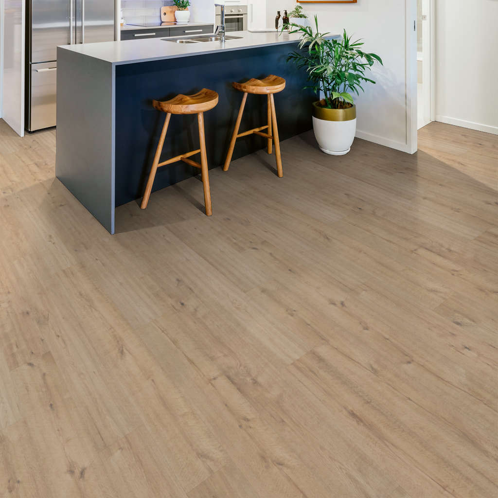 Shaw Waterproof Laminate Oak Grove - Sand Dune Beige - GreenFlooringSupply.com