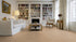 Wicanders Cork GO Earth Tones Sand installed in coastal-modern living room