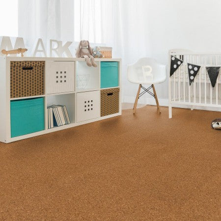 Wicanders Cork Go Classic Moment installed in  Baby Room