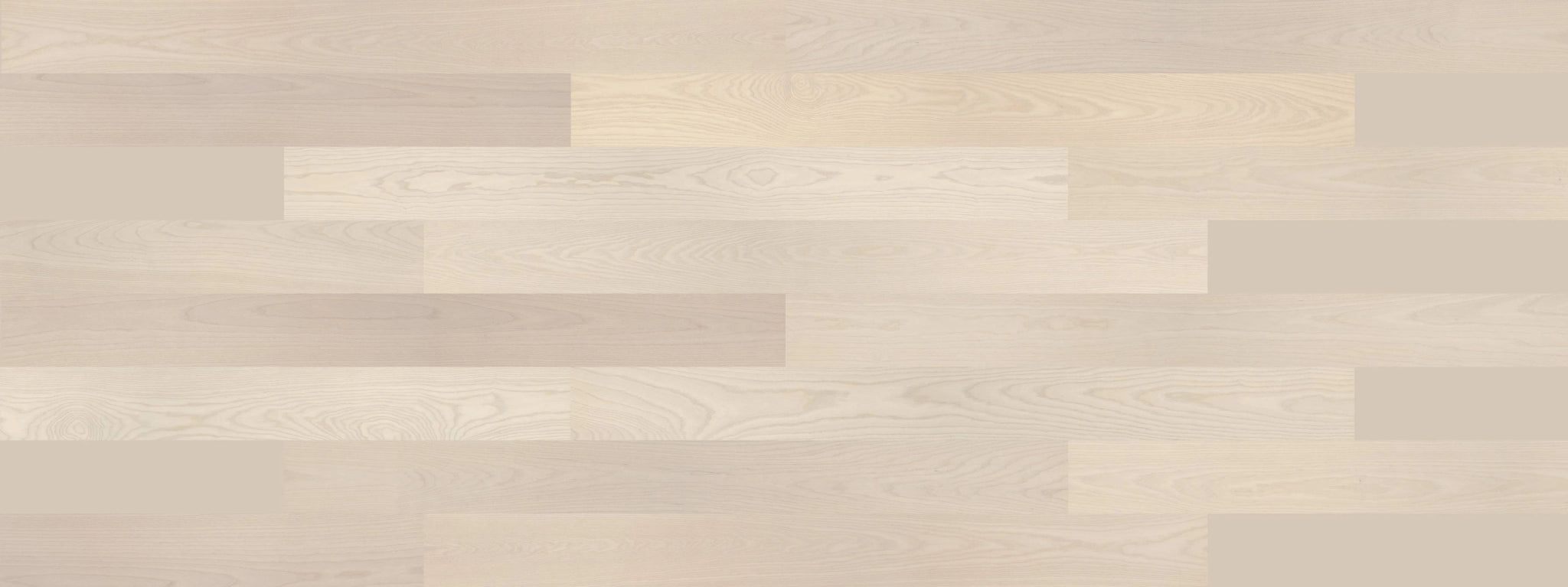Bjelin Ash Select XL Powder White Ash flooring swatch