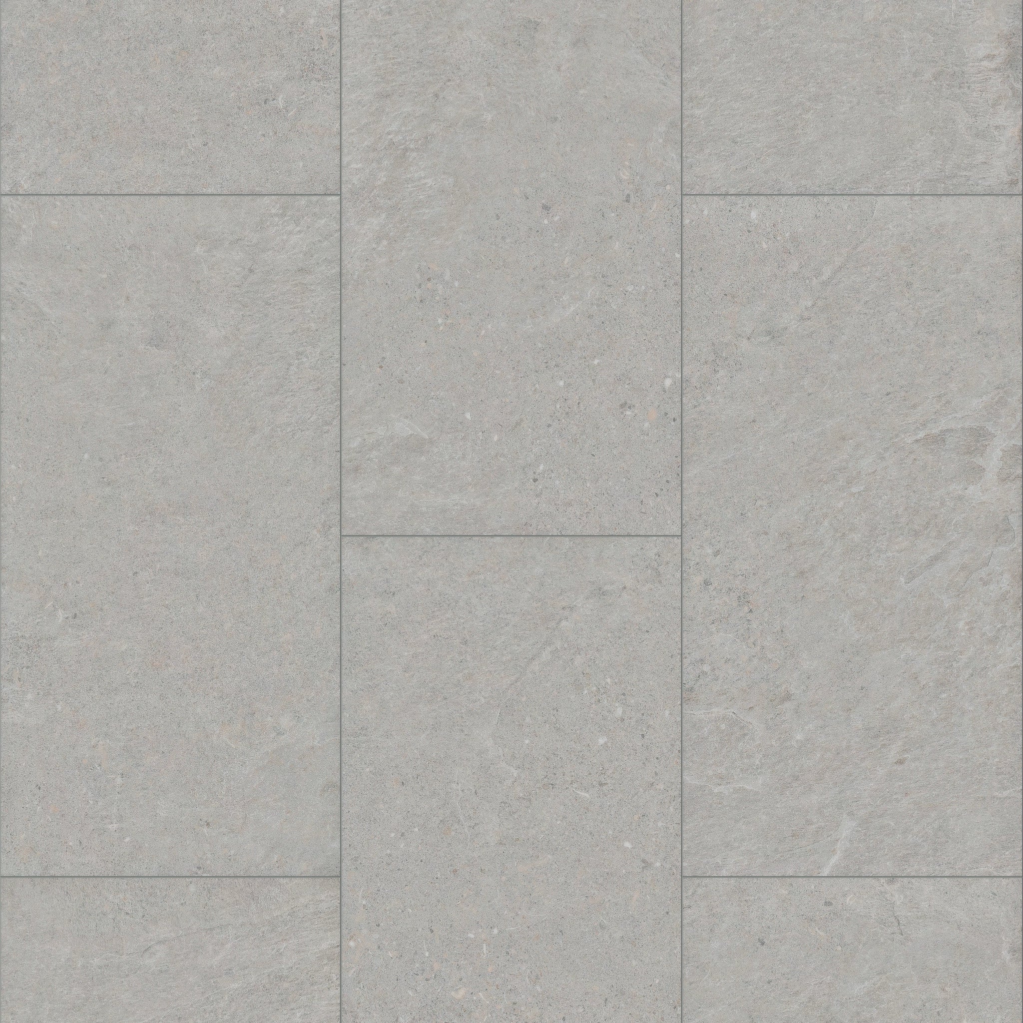 COREtec CRT02 Balanced Retreat Silver Mist Concrete waterproof luxury vinyl tile close-up