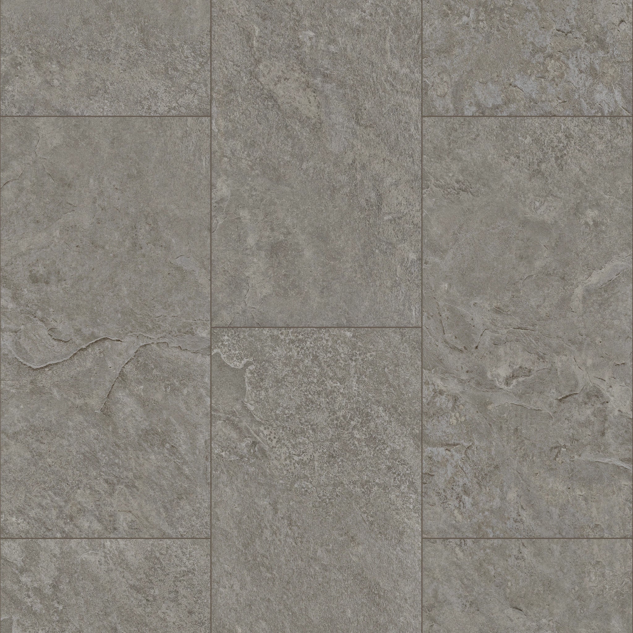COREtec CRT02 Balanced Retreat Mineral Gray Slate waterproof luxury vinyl tile close-up