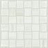 Shaw Casino Basketweave Mosaic Matte Porcelain Tile Bianco