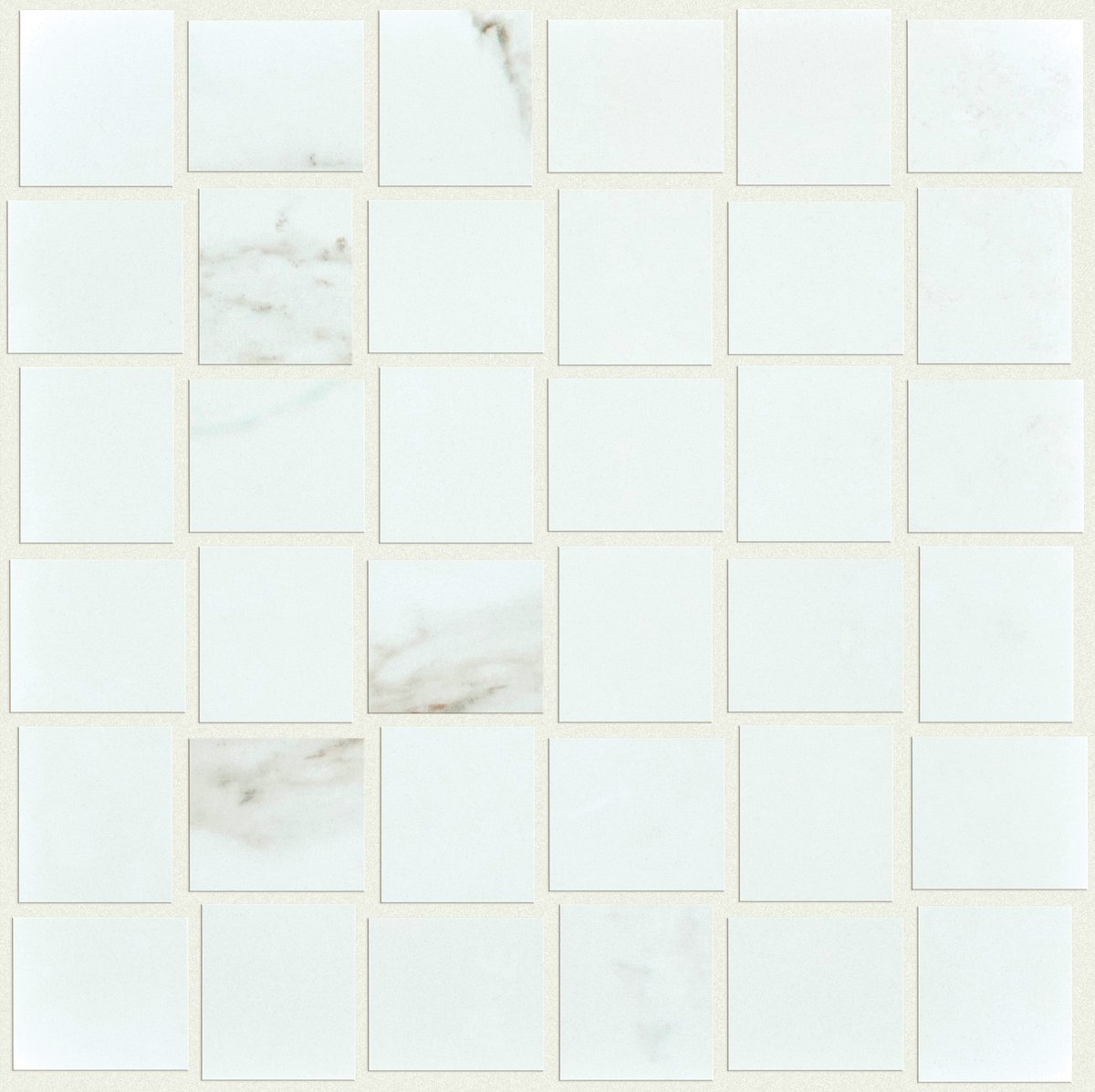 Shaw Casino Mosaic Polished Porcelain Tile Calacatta
