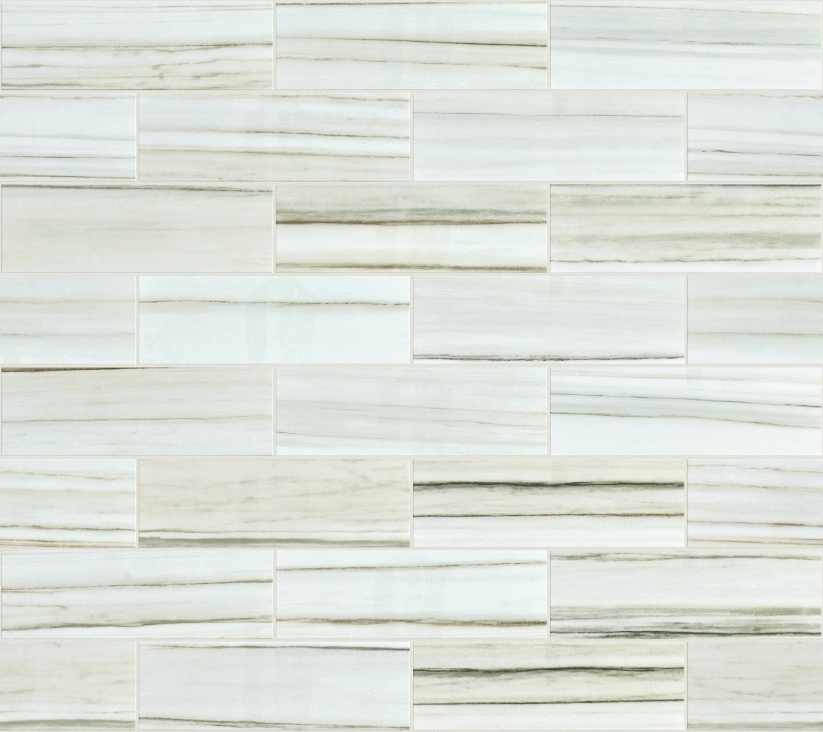 Shaw Casino Polished Porcelain Tile 4x12 Zebrino
