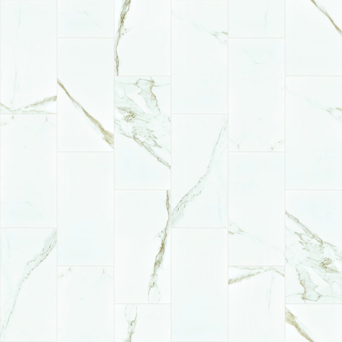 Shaw Casino Polished Porcelain Tile 12x24 Calacatta