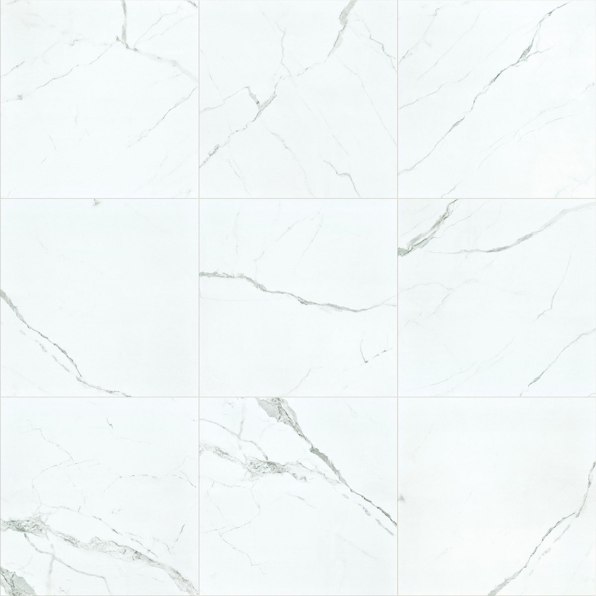 Shaw Casino Polished Porcelain Tile 24x24 Statuario