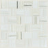 Shaw Casino Basketweave Mosaic Polished Porcelain Tile Zebrino