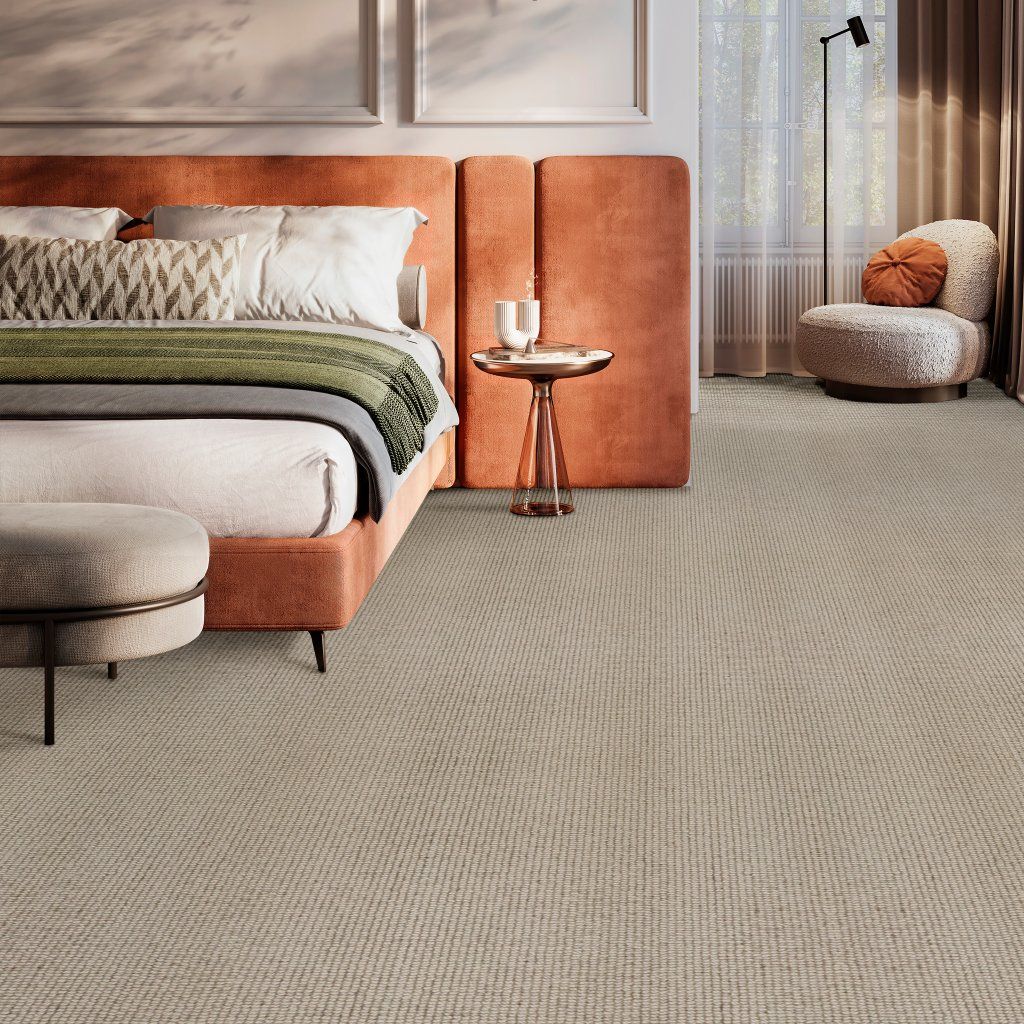 Fabrica Broadloom Wool Carpet – Canberra 12 ft wide Room Scene - GreenFlooringSupply.com