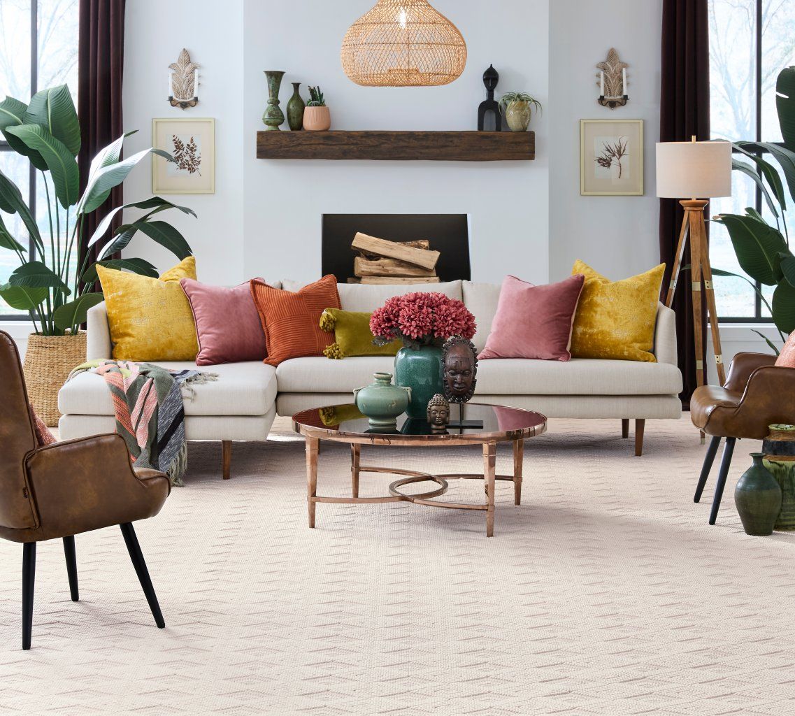 Fabrica Broadloom Wool Carpet – Valencia 13 ft 2 in wide Room Scene - GreenFlooringSupply.com