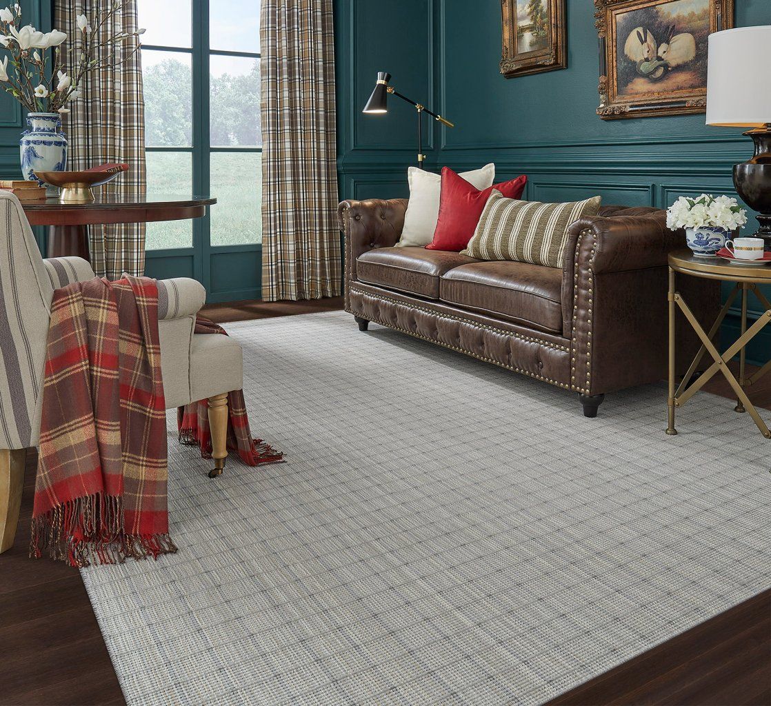 Fabrica Broadloom Wool Carpet – Whitaker 12 ft wide Room Scene - GreenFlooringSupply.com