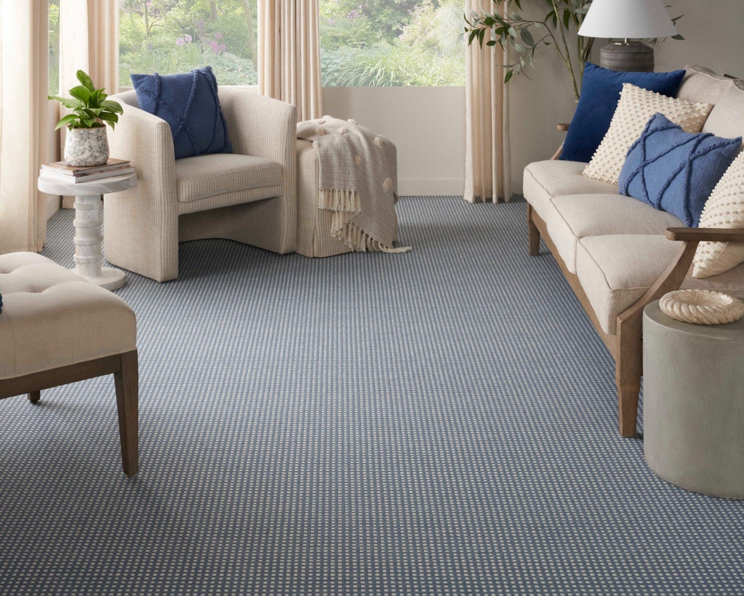 J Mish Broadloom Wool Carpet – Alcott 16 ft 4 in wide Room Scene - GreenFlooringSupply.com