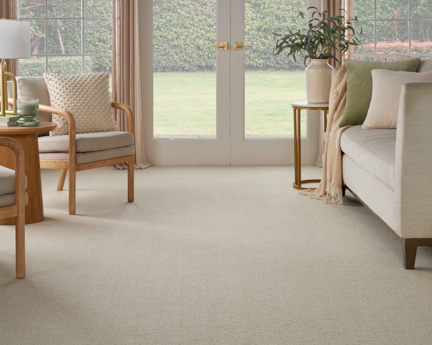 J Mish Broadloom Wool Carpet – Durango 13 ft 2 in wide Room Scene - GreenFlooringSupply.com