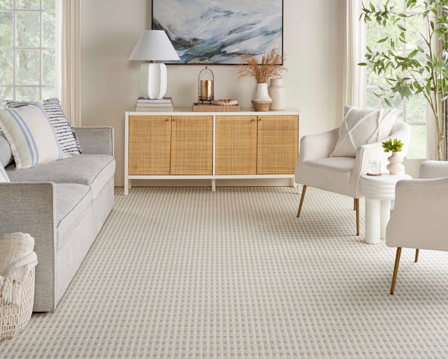 J Mish Broadloom Wool Carpet – Key Largo 16 ft 4 in wide Room Scene - GreenFlooringSupply.com