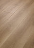 Shaw Aspire Natural Bevel 3381V Woodland Truffle waterproof luxury vinyl plank close-up deep dark brown wood grain with natural bevel