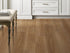 Shaw Aspire Natural Bevel Golden Shores installed in warm bright coastal living room
