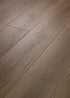  Shaw Aspire Natural Bevel 3381V Frontier Brown waterproof luxury vinyl plank close-up rugged warm brown wood grain with natural bevel