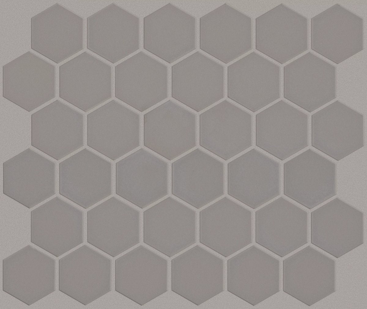 Shaw Baker Blvd 2" Hex Matte Mosaic Porcelain Tile Taupe