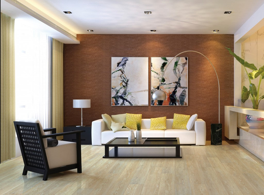 Coretec Plus – Ivory Coast Oak  7x48" Plank - GreenFlooringSupply.com