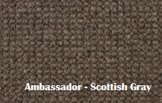 2106 Scottish Gray Unique Broadloom Wool Carpet – Ambassador – 13 ft 2 in wide - GreenFlooringSupply.com
