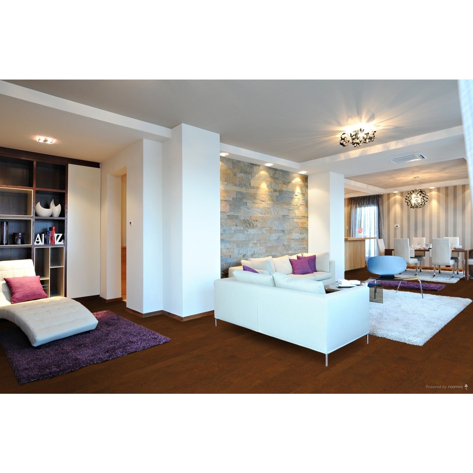 Amorim Wise - Cork Floating Plank -  Identity Chestnut 7.5"x48" - GreenFlooringSupply.com